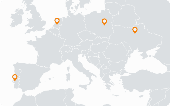 Edsson office locations in Europe